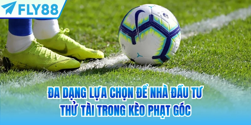 Đa dạng lựa chọn để nhà đầu tư thử tài trong kèo phạt góc